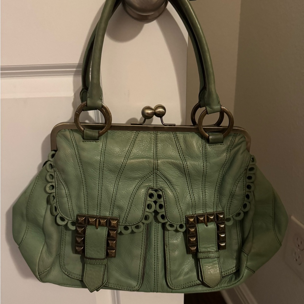 Betsey Johnson Mint Green Hobo Bag
